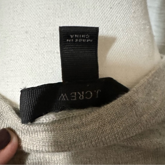 J. Crew grey wrap sweater size xs - Picture 3 of 3